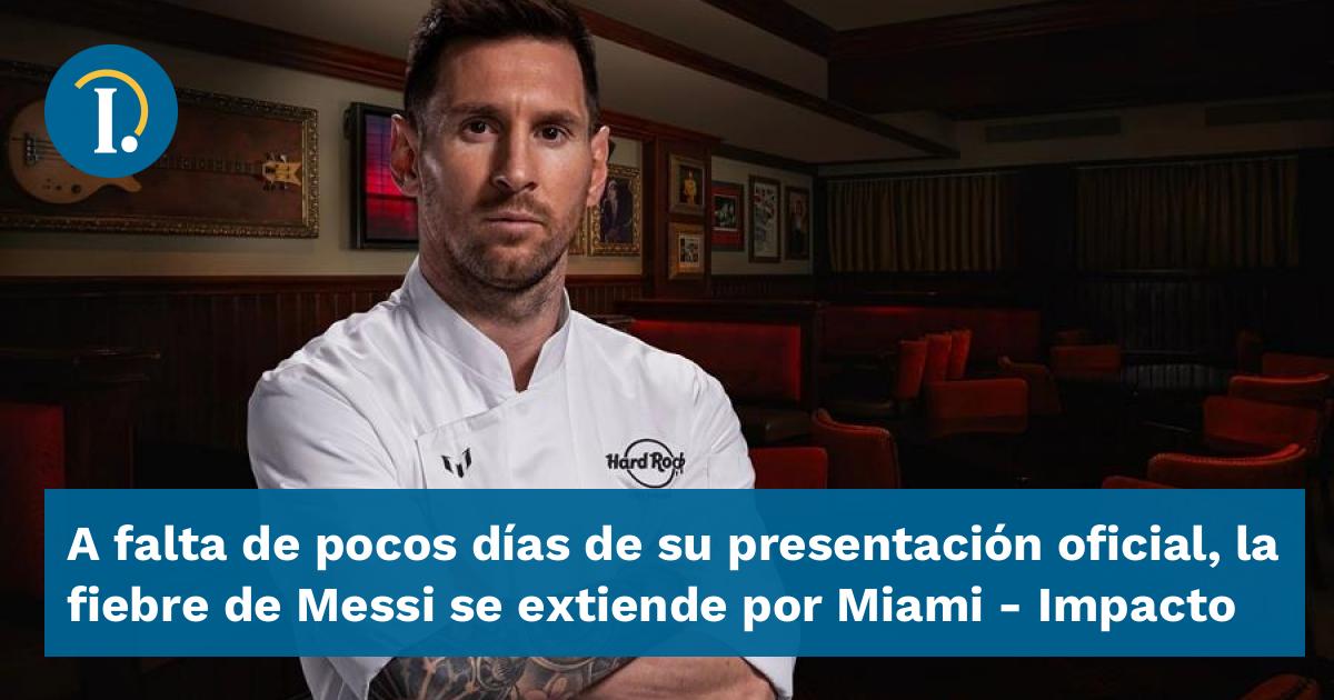 A Falta De Pocos D As De Su Presentaci N Oficial La Fiebre De Messi Se