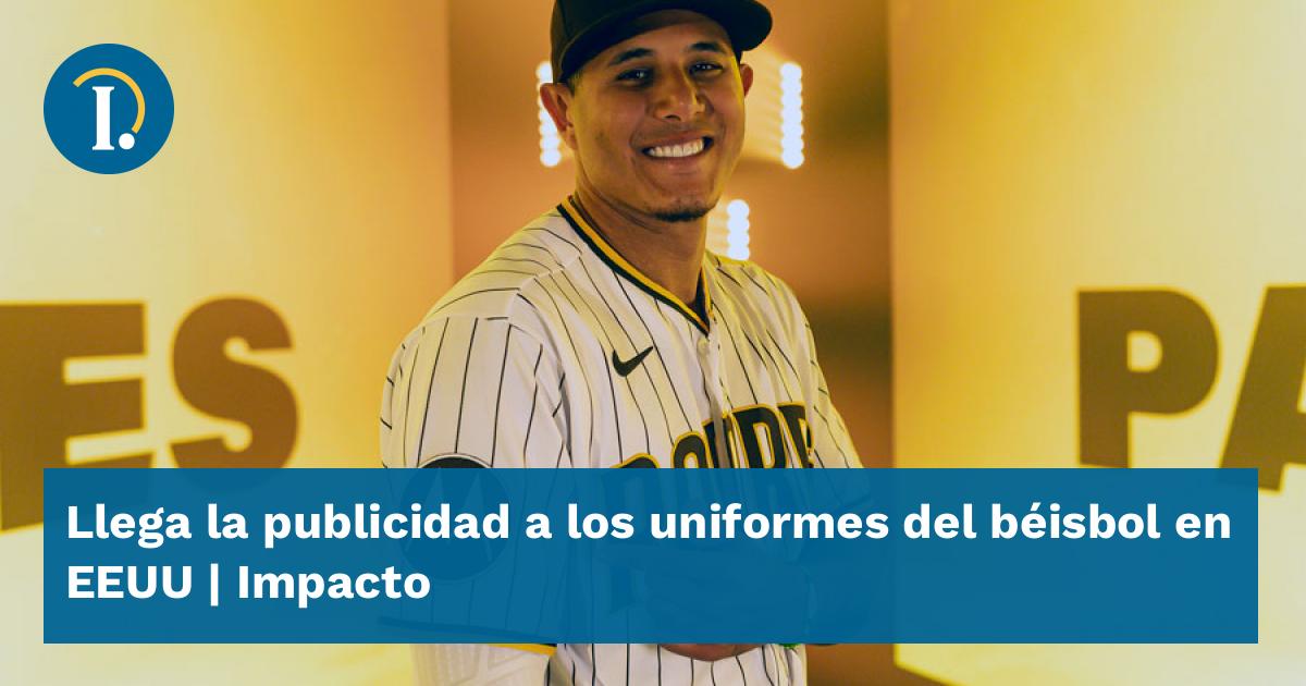 Llega la publicidad a los uniformes del béisbol en EEUU