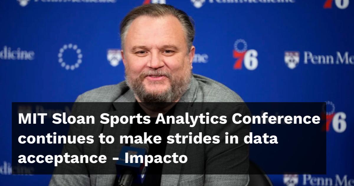 Mit Sloan Sports Analytics Conference Continues To Make Strides In Data Acceptance