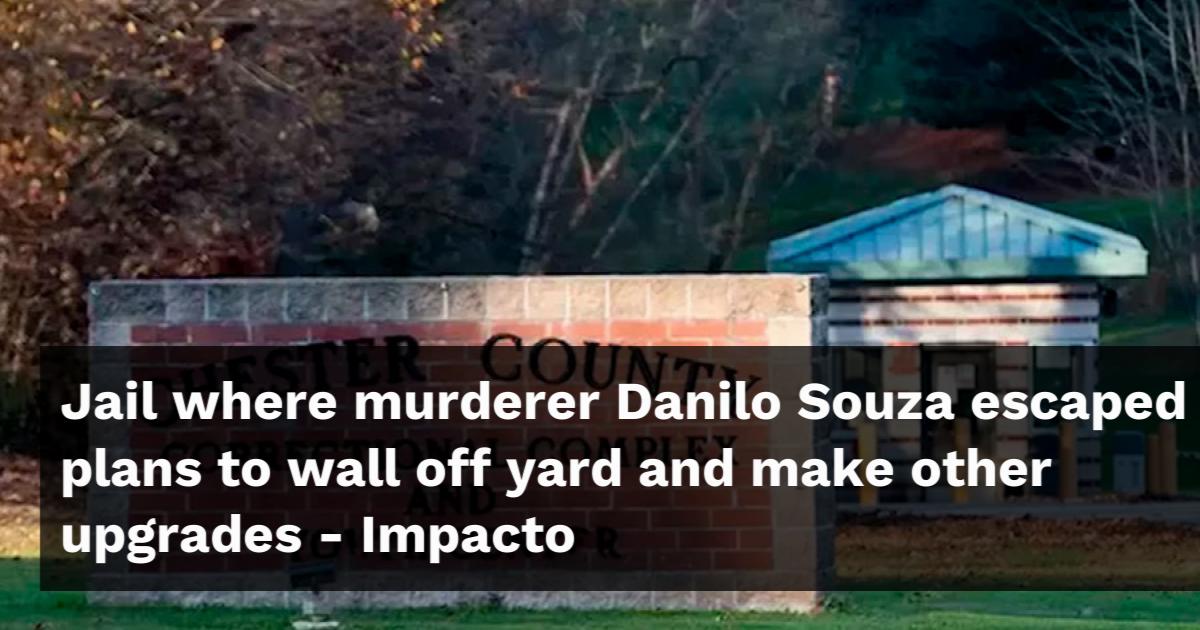 The search continues for Danilo Cavalcante in Pocopson Township, Pa., on  Sunday, Sept. 3, 2023. Murderer Cavalcante was able to escape a prison yard  in suburban Pennsylvania last week by climbing up