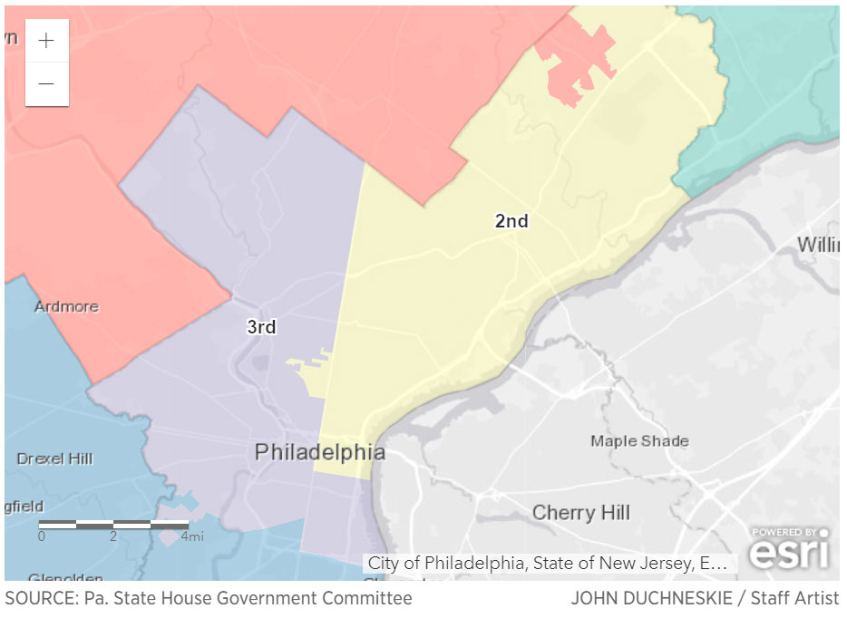 Maps Proposed by the Pennsylvania Legislature | Impacto