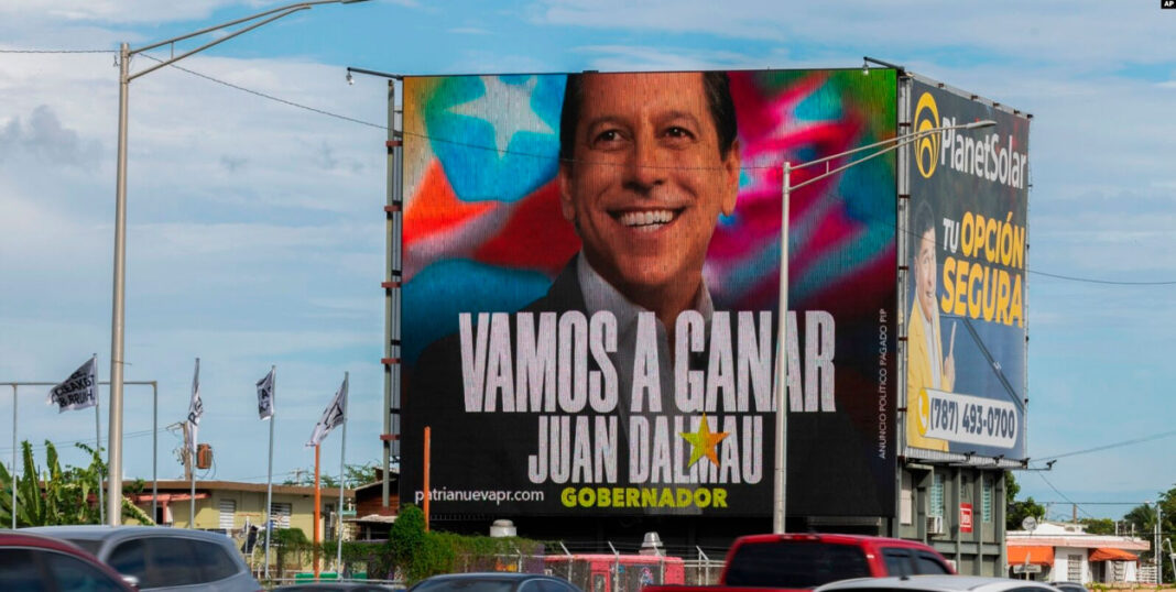 Puerto Rico se prepara para las elecciones mientras un candidato de un